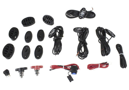 Ford Performance Parts M-15200-RUNA - Rigid Off-Road Under Body/Rock Light Kit-Amber 4