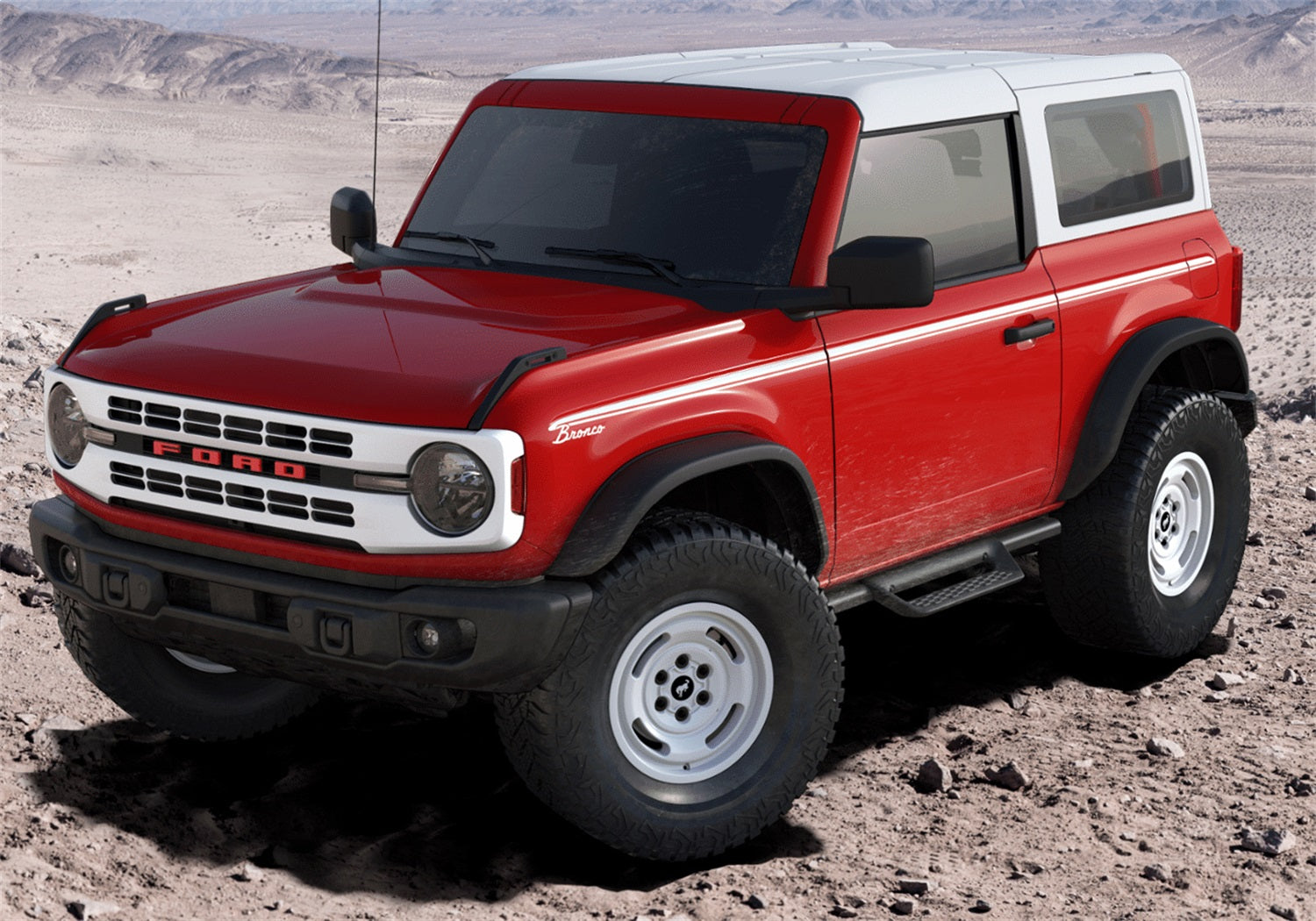 Ford Performance M-16450-BHS2 - Truck Cab Side Step
