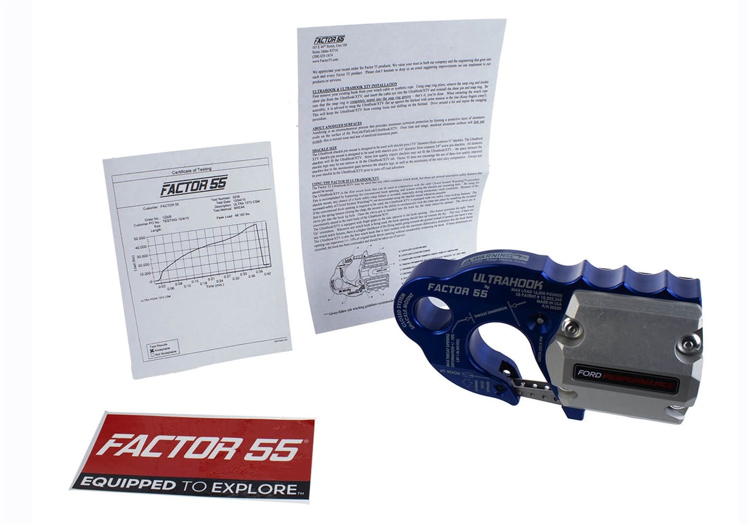 Ford Performance Ford Performance M-1821-UHB Winch Hook