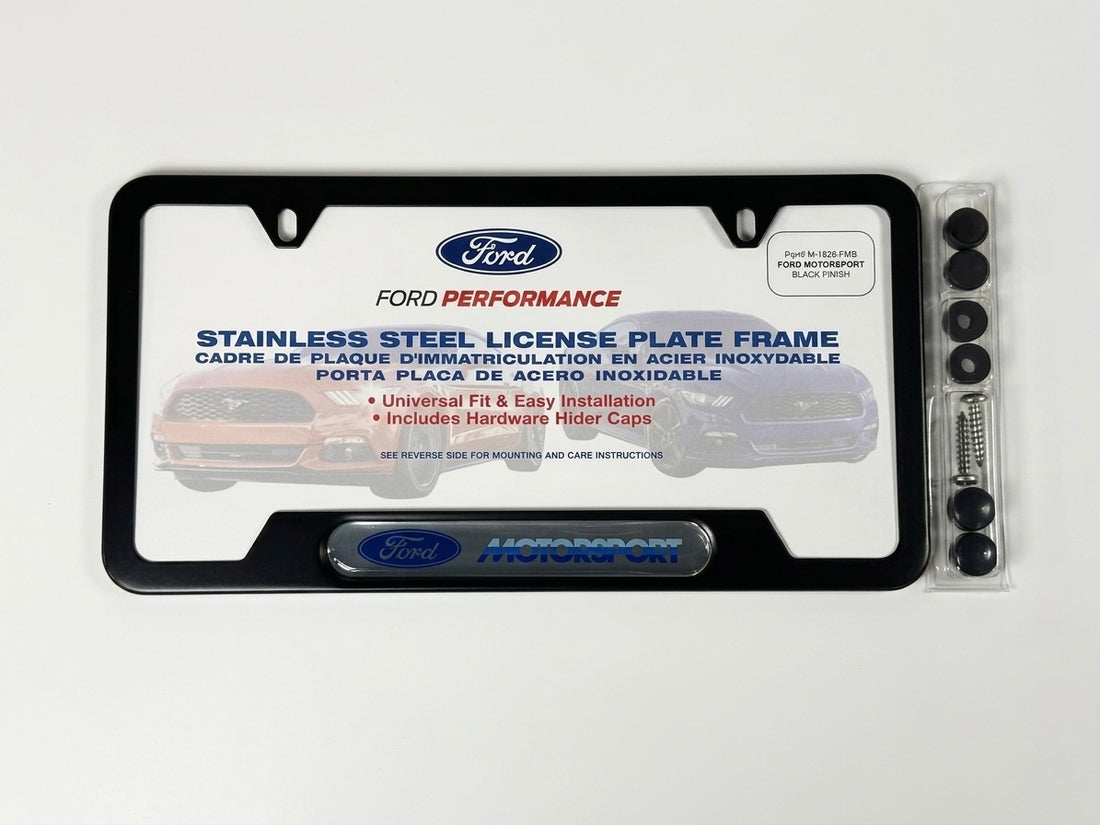 Ford Performance M-1828-FMB License Plate Frame