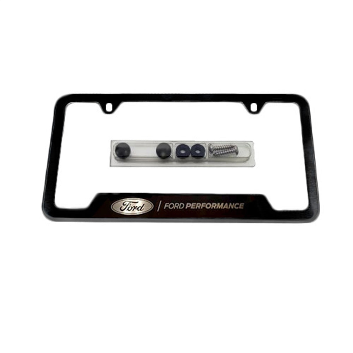 Ford Performance M-1828-SS304BK - License Plate Frame