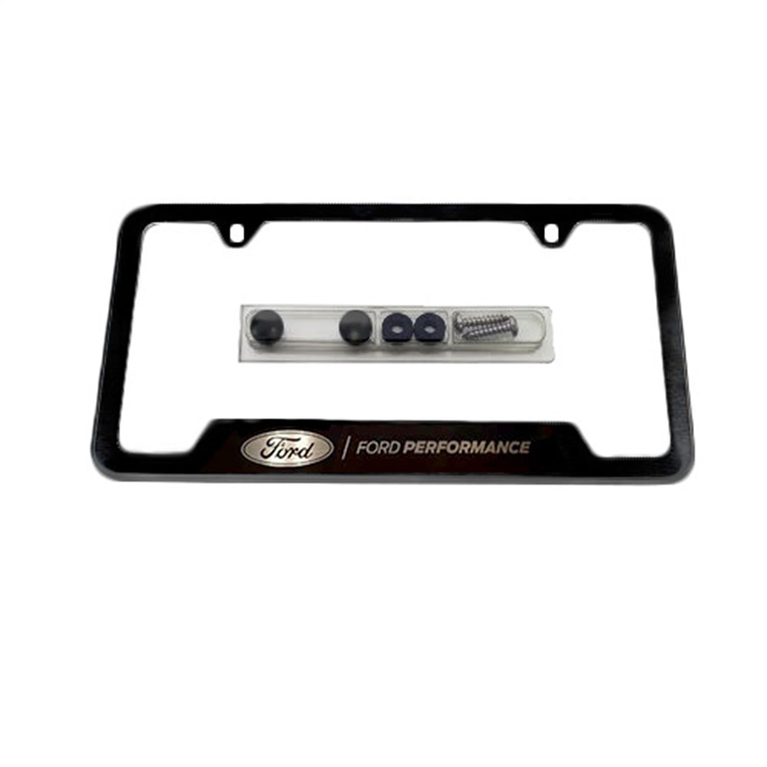 Ford Performance M-1828-SS304BK - License Plate Frame