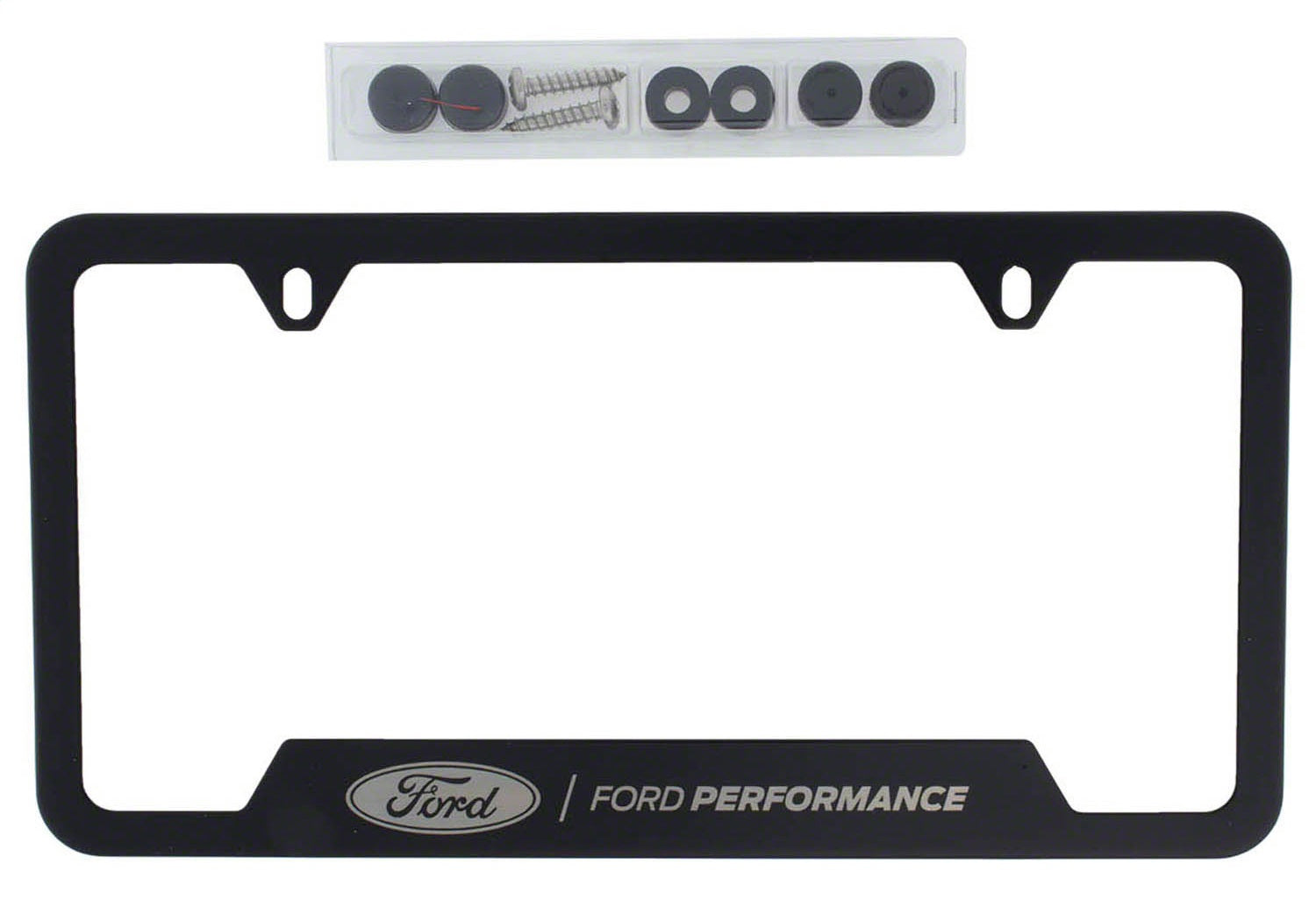 Ford Performance M-1828-SS304BK - License Plate Frame