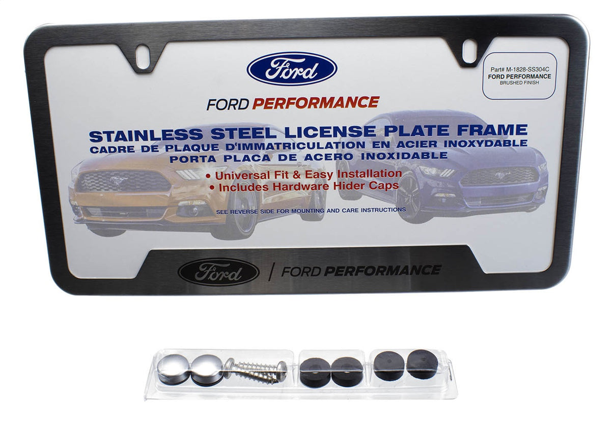 Ford Performance M-1828-SS304C - License Plate Frame