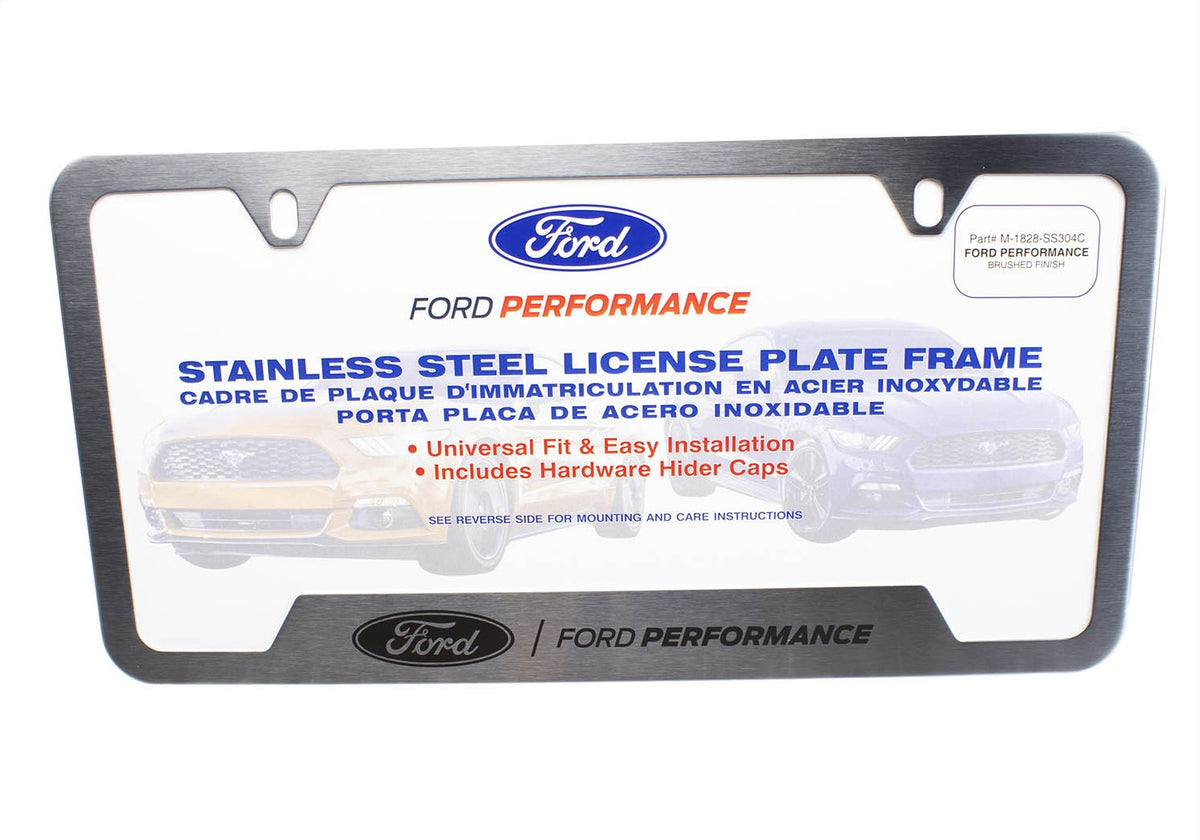 Ford Performance M-1828-SS304C - License Plate Frame