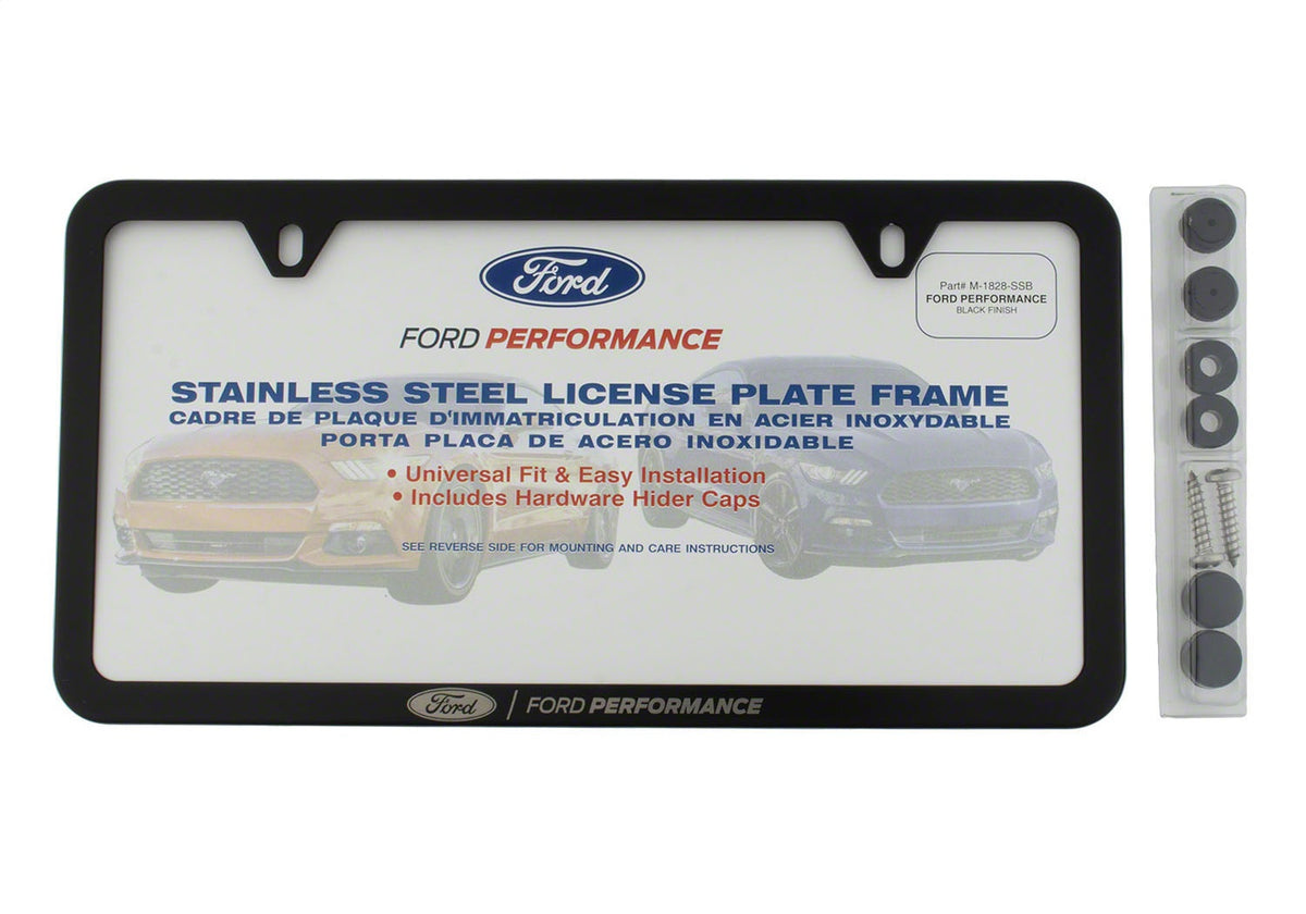 Ford Performance M-1828-SSB - License Plate Frame