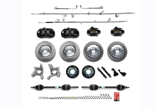 Ford Performance - 2015-2023 Mustang Performance GT350R Black Brake Kit - M-2300-YBK