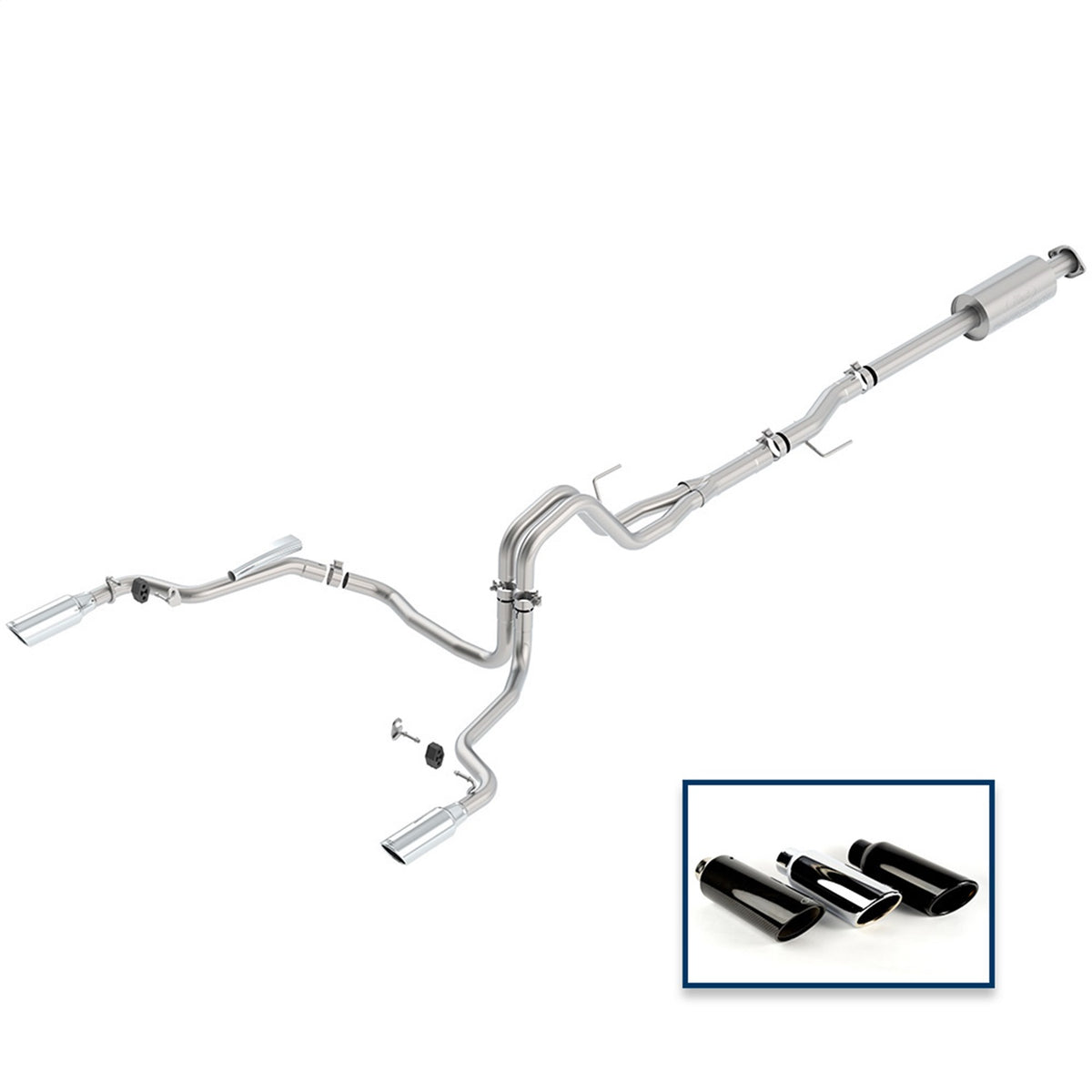 Ford Performance Parts M-5200-F1550DECA - Extreme Cat-Back Exhaust System 1