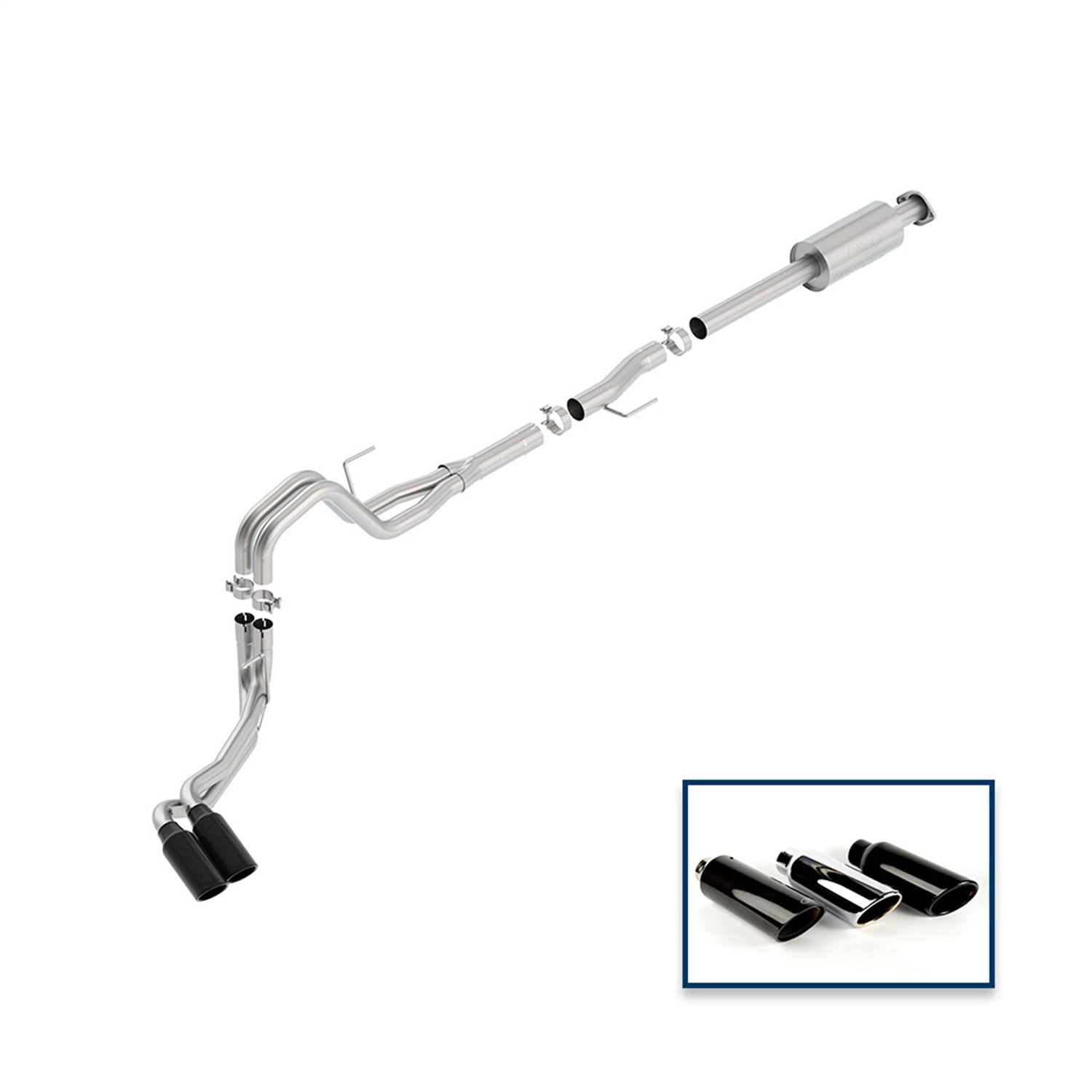 Ford Performance Parts M-5200-F1550REBA - Extreme Cat-Back Exhaust System 1