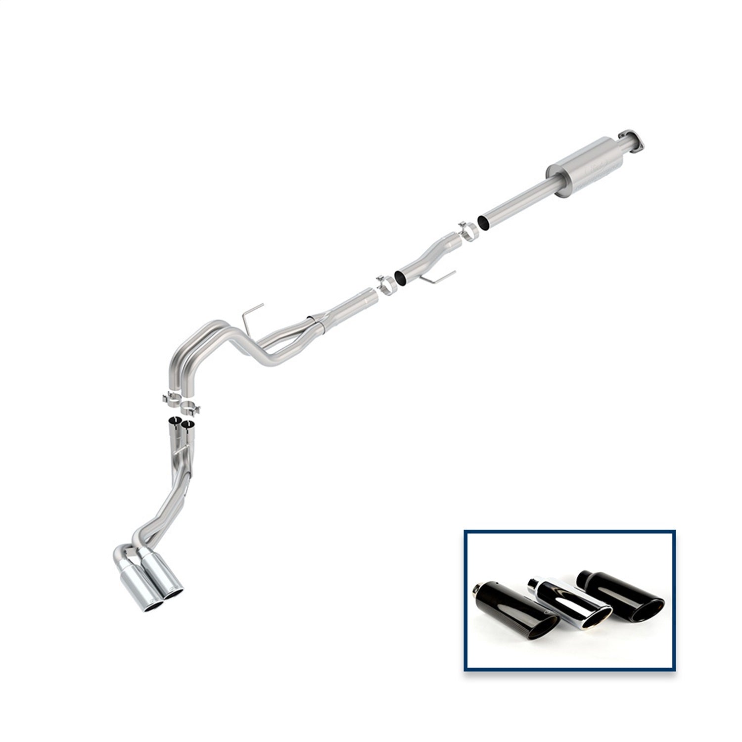 Ford Performance Parts M-5200-F1550RECA - Extreme Cat-Back Exhaust System 1