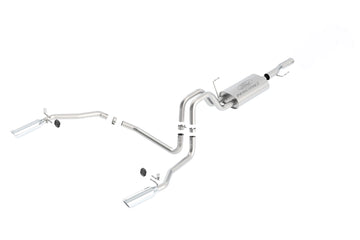 Ford Performance Parts M-5200-F1550145L - 2011-2014 F-150 5.0L Coyote Cat-Back Rear Exit Sport Exhaust System-145" WB 1