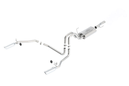 Ford Performance Parts M-5200-F1550145L - 2011-2014 F-150 5.0L Coyote Cat-Back Rear Exit Sport Exhaust System-145" WB 1
