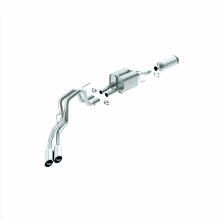 Ford Performance Parts NA Ford Performance Parts M-5200-F15R145L - 2011-2014 F-150 Raptor 6.2L Cat-Back Sport Side Exit Exhaust System 145-Inch WB