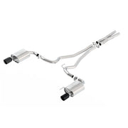 Ford Performance Parts M-5200-M8TB - 2015-2017 Mustang GT 5.0L Cat Back Touring Exhaust System-Black Chrome Tips 1