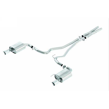 Ford Performance Parts M-5200-M8TC - 2015-2017 Mustang GT 5.0L Cat Back Touring Exhaust System-Chrome Tips 2