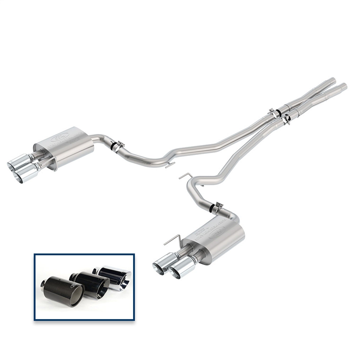 Ford Performance Parts M-5200-M8ECA - Extreme Cat-Back Exhaust System 2