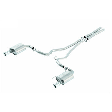 Ford Performance Parts M-5200-M8SC - 2015-2017 Mustang GT 5.0L Cat Back Sport Exhaust System-Chrome Tips 1