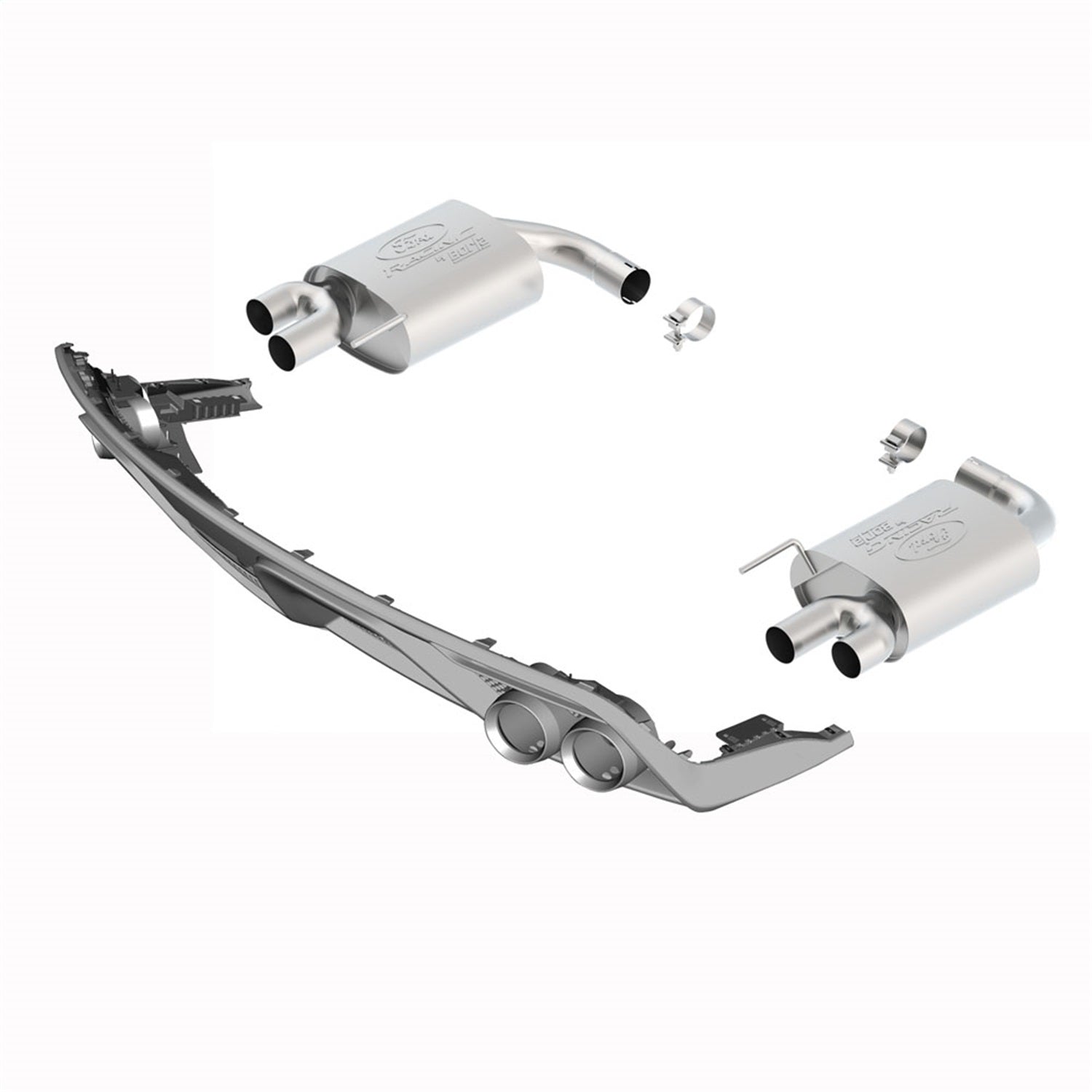 Ford Performance M-5230-M4TBV - Exhaust Muffler Kit