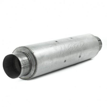 MBRP M1004A - 4 Inch Inlet/Outlet Quiet Tone Exhaust Muffler 24 Inch Body 6 Inch Diameter 30 Inch Overall Aluminized Steel MBRP 2