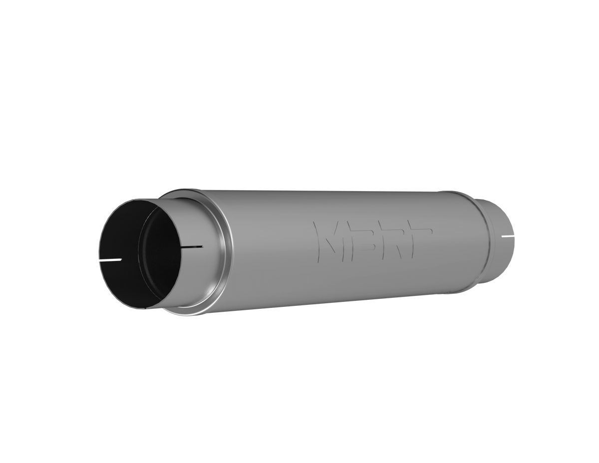 MBRP M2050 - Exhaust Muffler Armor Lite Series Universal 5 Inch Inlet/Outlet Muffler MBRP 1