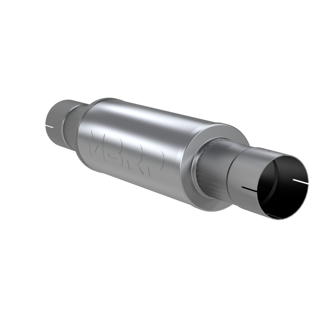 MBRP M20681 - Muffler 4 Inlet /Outlet 24 Inch Body 30 Inch Overall Aluminized Steel MBRP 1