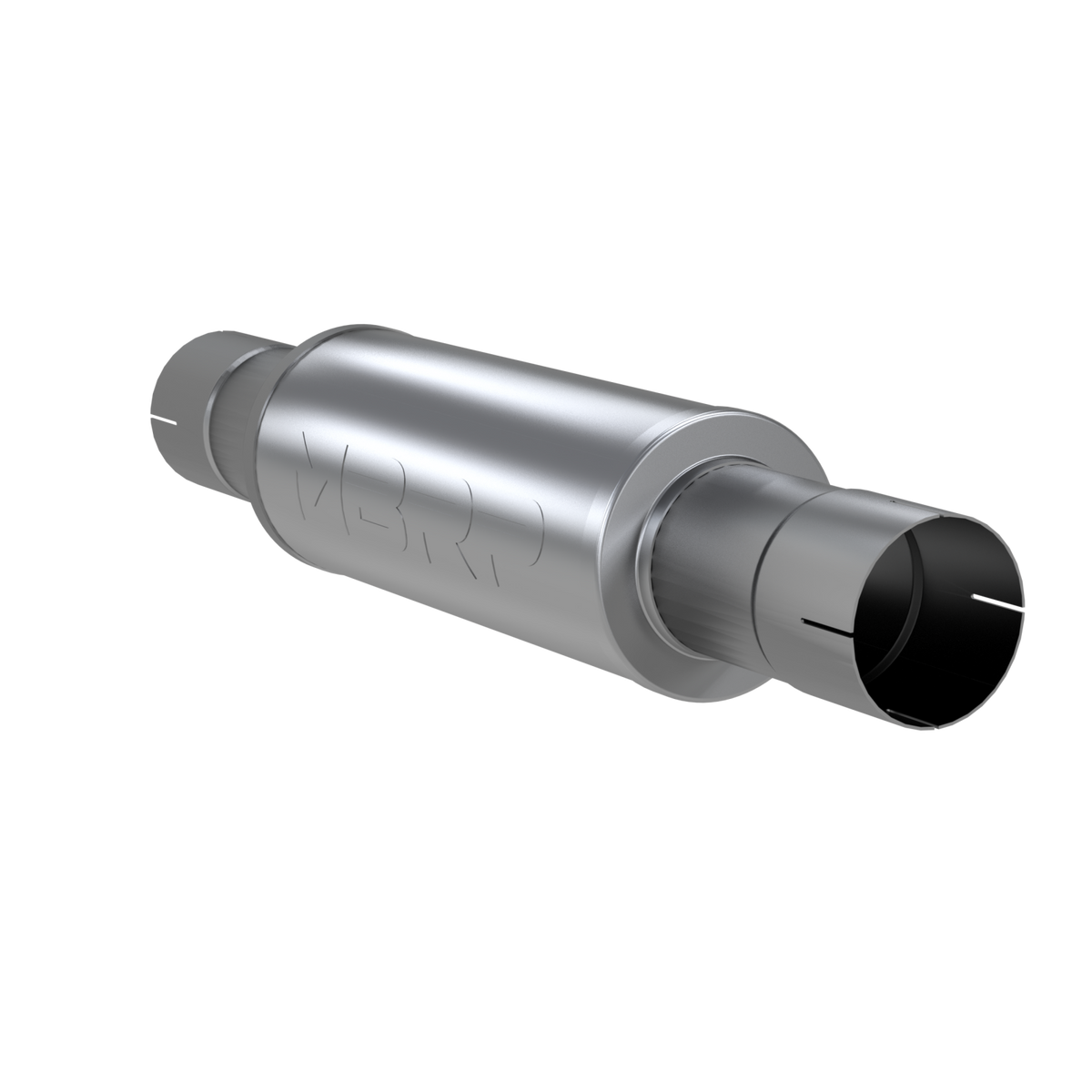 MBRP M20681 - Muffler 4 Inlet /Outlet 24 Inch Body 30 Inch Overall Aluminized Steel MBRP 1