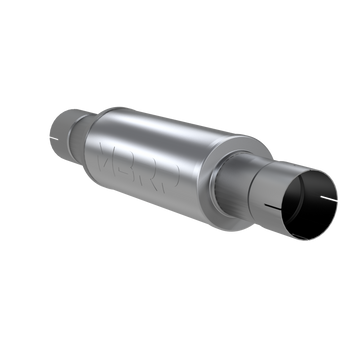 MBRP M20681 - Muffler 4 Inlet /Outlet 24 Inch Body 30 Inch Overall Aluminized Steel MBRP 1