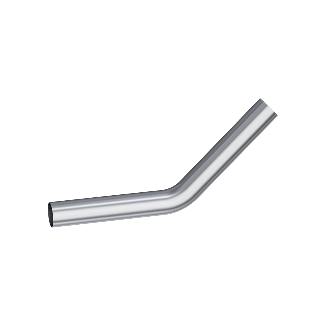 MBRP MB1006 - Exhaust Pipe 2.5 Inch 45 Degree Bend 1 2 Inch Legs T304 Stainless Steel MBRP