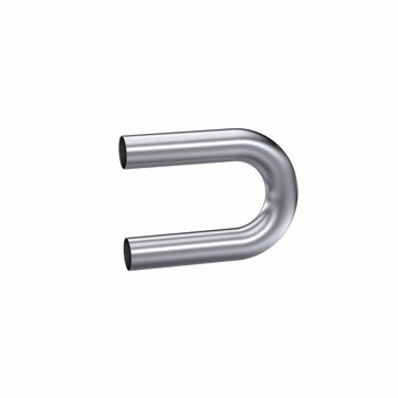 MBRP MB1008 - Exhaust Pipe 2.5 Inch 180 Degree Bend 9 Inch Legs T304 Stainless Steel MBRP 1