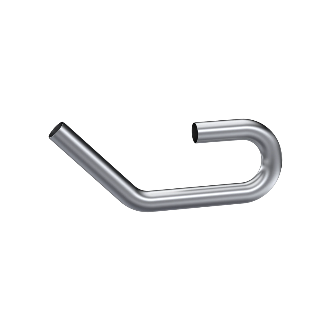 MBRP MB1026 - Exhaust Pipe 2.5 Inch 45 Degree And 180 Degree Dual Bends T304 Stainless Steel MBRP