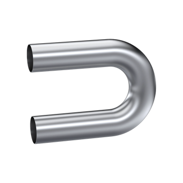 MBRP MB2023 - 3 Inch 180 Degree Bend 9 Inch Legs Aluminized Steel MBRP