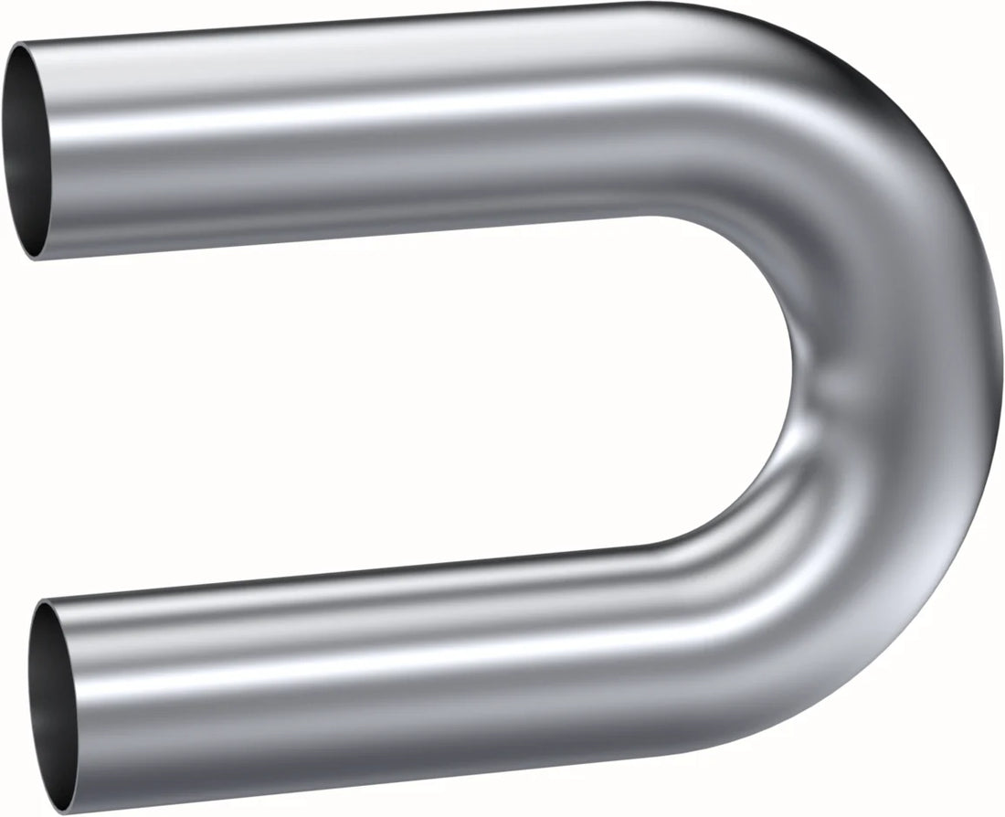 MBRP MB2023 - 3 Inch 180 Degree Bend 9 Inch Legs Aluminized Steel MBRP