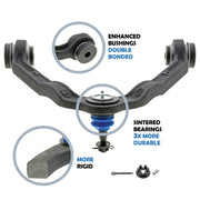 Mevotech Original Grade GS20268 2003-2016 Chevrolet Express 2500 Suspension Control Arm and Ball Joint Assembly
