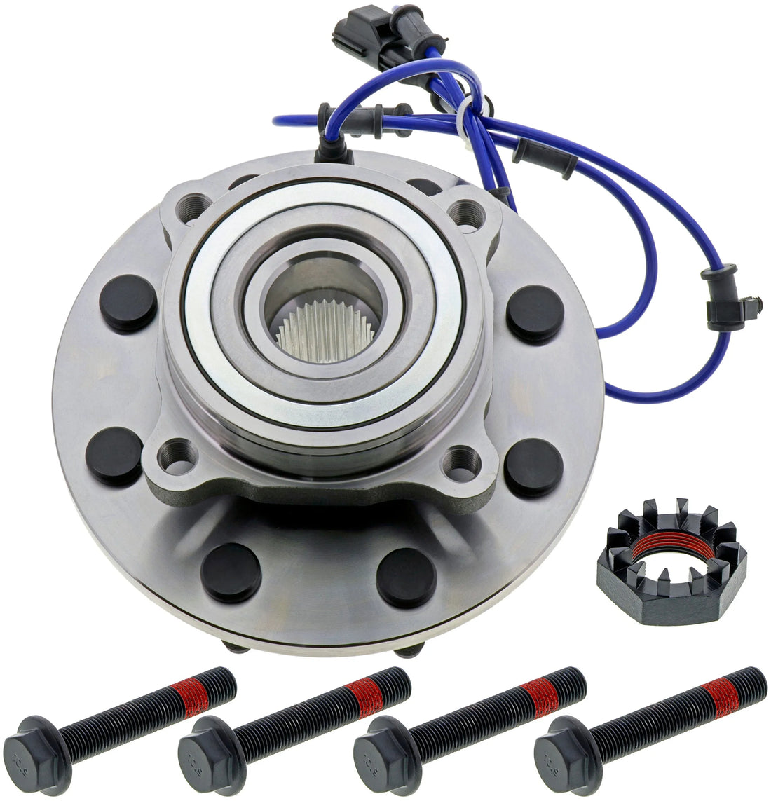Mevotech Supreme H515061HW 2003-2005 Dodge Ram 3500 Wheel Bearing and Hub Assembly