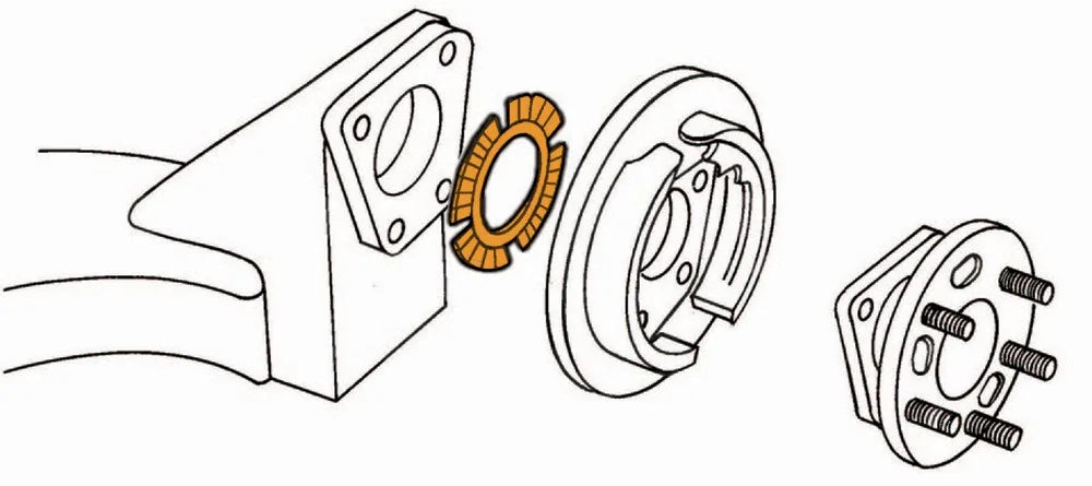 Mevotech Supreme MS250177 2007-2018 Nissan Sentra Alignment Shim