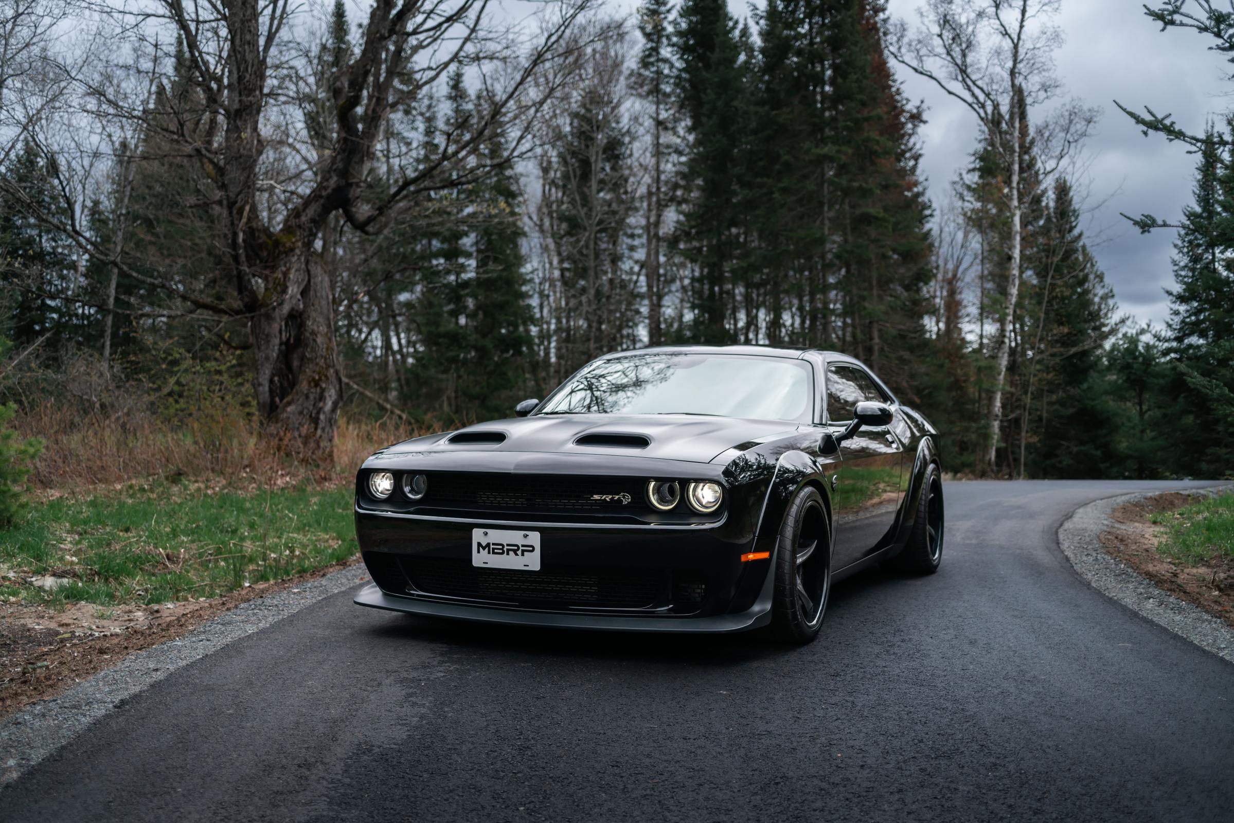 MBRP MS7114 - Armor Pro T304 Stainless Steel 3 Inch Resonators Race to Street Profile Conversion Kit For S7114, S7116 and S7118 15-23 Dodge Challenger MBRP 3