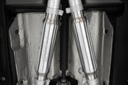 MBRP MS7114 - Armor Pro T304 Stainless Steel 3 Inch Resonators Race to Street Profile Conversion Kit For S7114, S7116 and S7118 15-23 Dodge Challenger MBRP 4