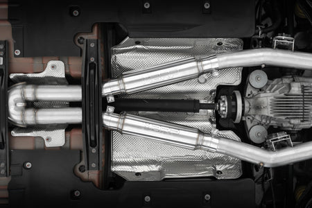 MBRP MS7114 - Armor Pro T304 Stainless Steel 3 Inch Resonators Race to Street Profile Conversion Kit For S7114, S7116 and S7118 15-23 Dodge Challenger MBRP 5
