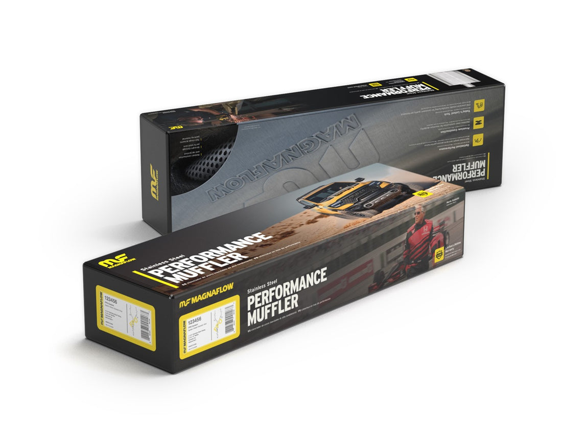 MagnaFlow Exhaust Products 14319 Straight-Through exhaust muffler, view 3