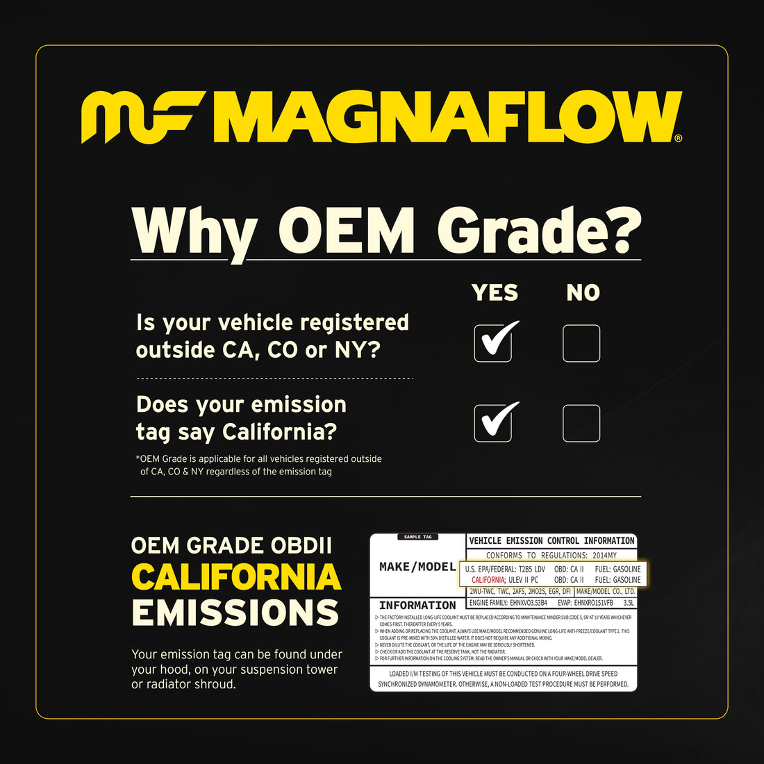 MagnaFlow Exhaust Products 21-288 OEM Grade premium catalytic converter for 1998-2002 Chevrolet/Toyota, view 4
