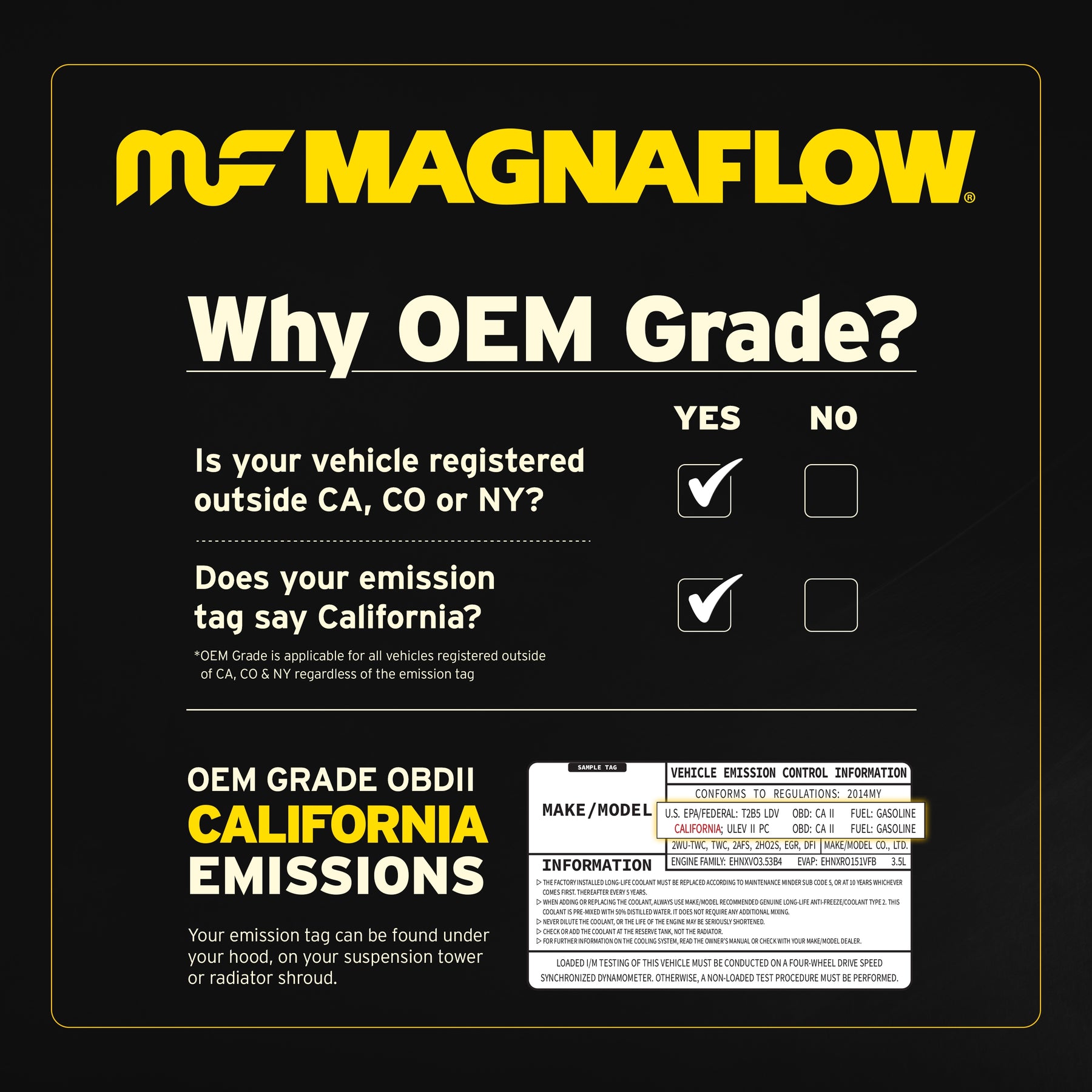 MagnaFlow Exhaust Products 21-288 OEM Grade premium catalytic converter for 1998-2002 Chevrolet/Toyota, view 4