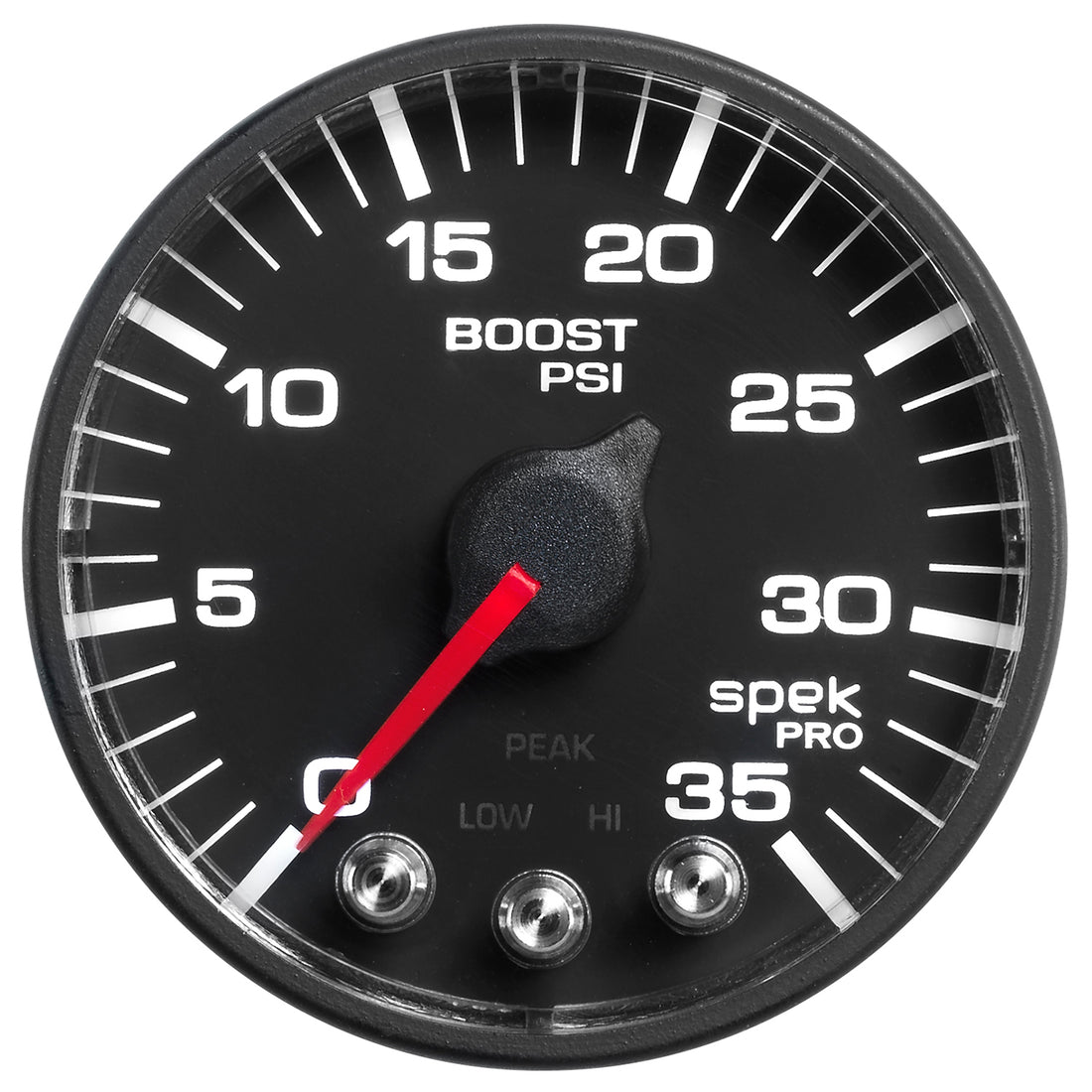 AutoMeter P72020 - DIESEL GAUGE KIT, A-PILLAR, GM 01-07, BOOST/EGT, 35PSI/2000?F, BLK, SPEK-PRO 5