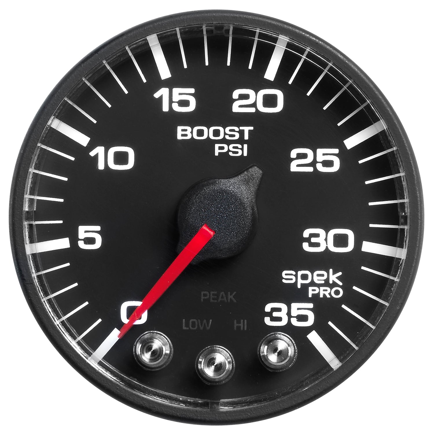 AutoMeter P72020 - DIESEL GAUGE KIT, A-PILLAR, GM 01-07, BOOST/EGT, 35PSI/2000?F, BLK, SPEK-PRO 5