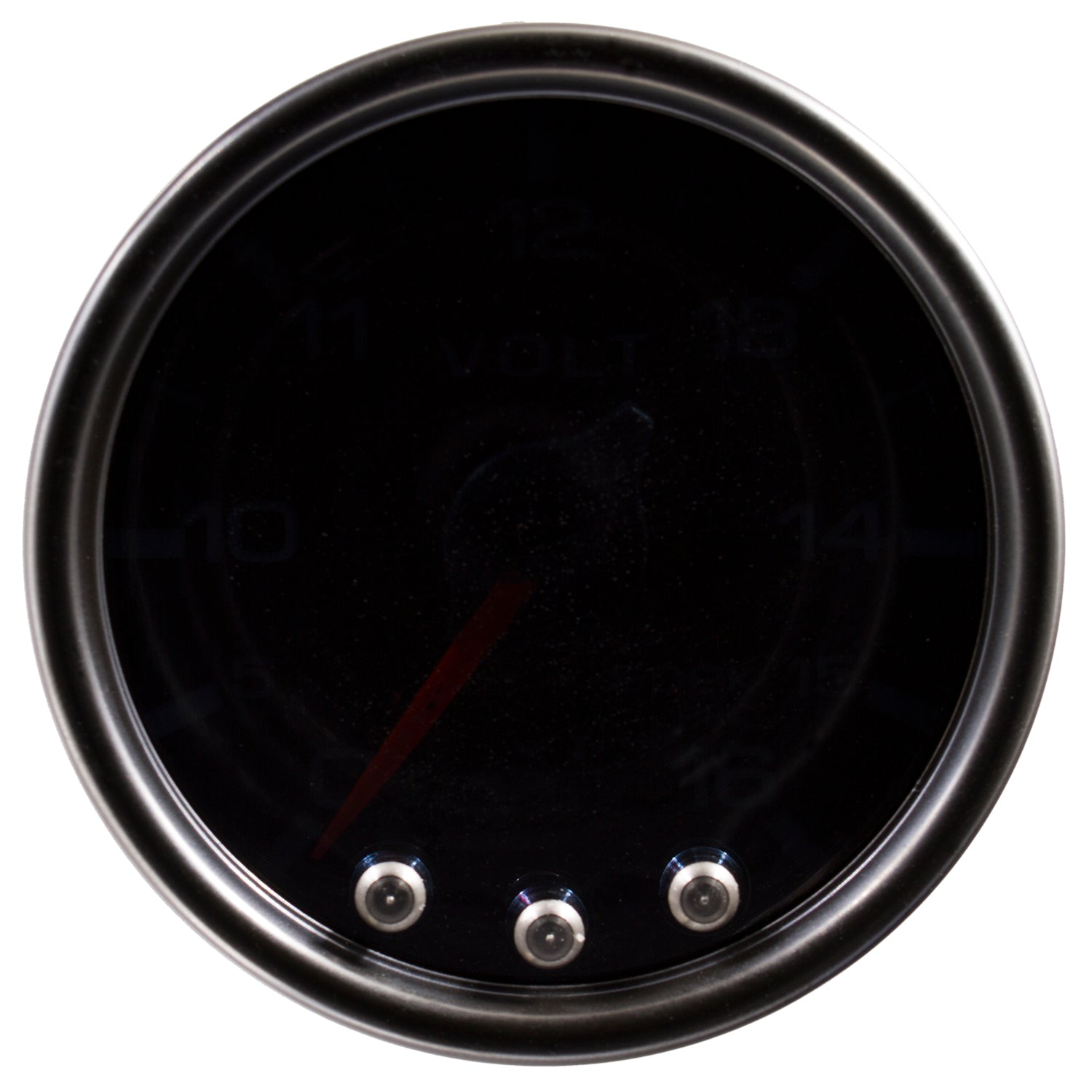 AutoMeter P34452 - GAUGE, VOLTMETER, 2 1/16", 16V, STEPPER MOTOR W/PEAK & WARN, BLK/SMOKE/BLK, SPEK 4