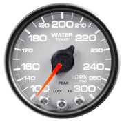 AutoMeter P34622 - GAUGE, WATER TEMP, 2 1/16", 300?F, STEPPER MOTOR W/PEAK & WARN, SLVR/BLK, SPEK 3