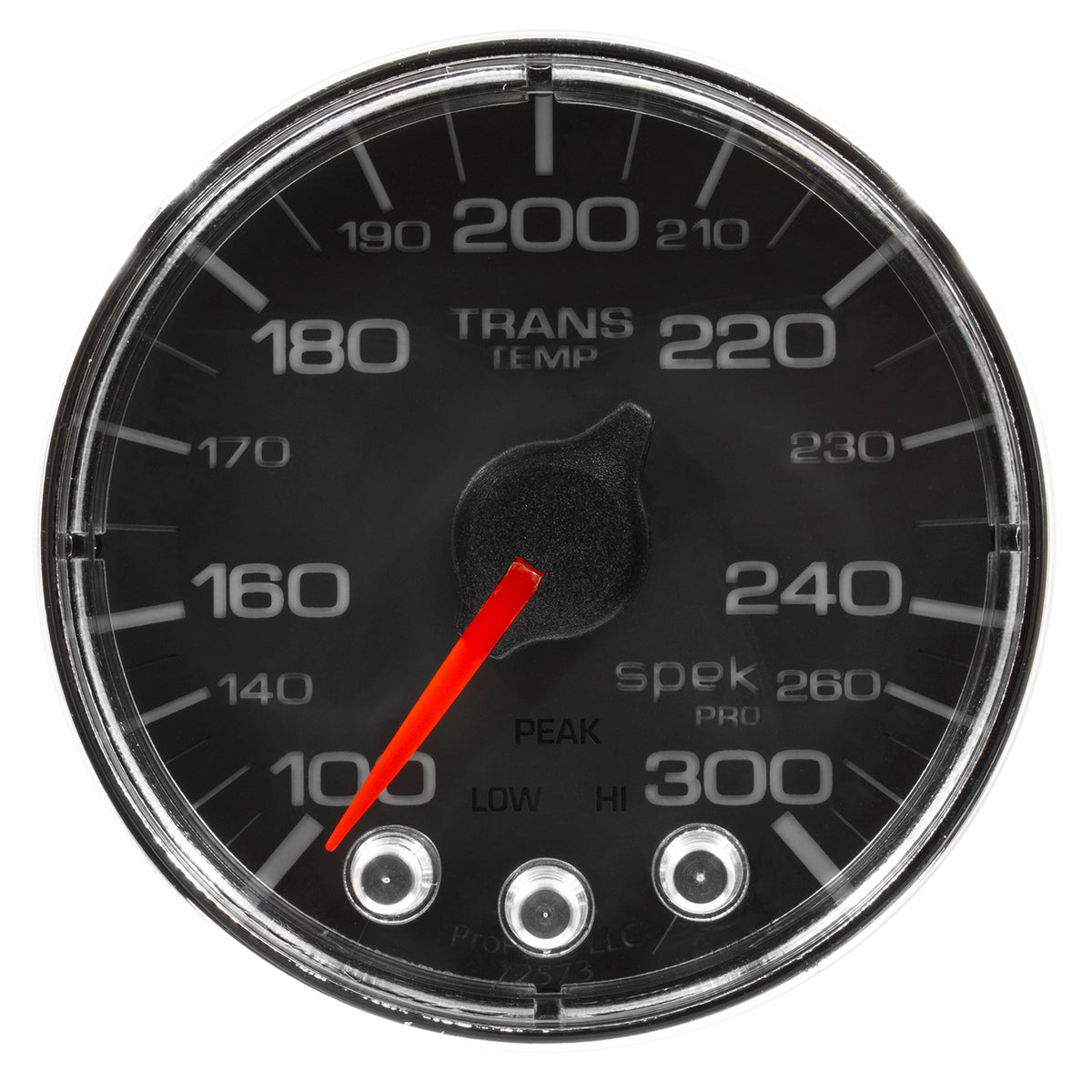 AutoMeter P346318 - GAUGE, WATER TEMP, 2 1/16", 300?F, STEPPER MOTOR W/PEAK & WARN, BLK/CHRM, SPEK 4