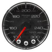 AutoMeter P346318 - GAUGE, WATER TEMP, 2 1/16", 300?F, STEPPER MOTOR W/PEAK & WARN, BLK/CHRM, SPEK 4