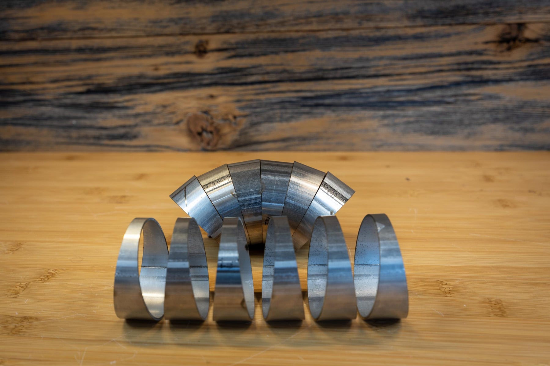 MBRP PC15211 - Universal T304 Stainless Steel 2.5 Inch Diameter 180 Degree Pie Cut Kit MBRP