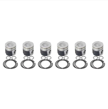 Industrial Injection Engine Industrial Injection PDM-3673.040 - 2004.5-2007 5.9L Cummins Stock Balanced Piston Kit (.040)