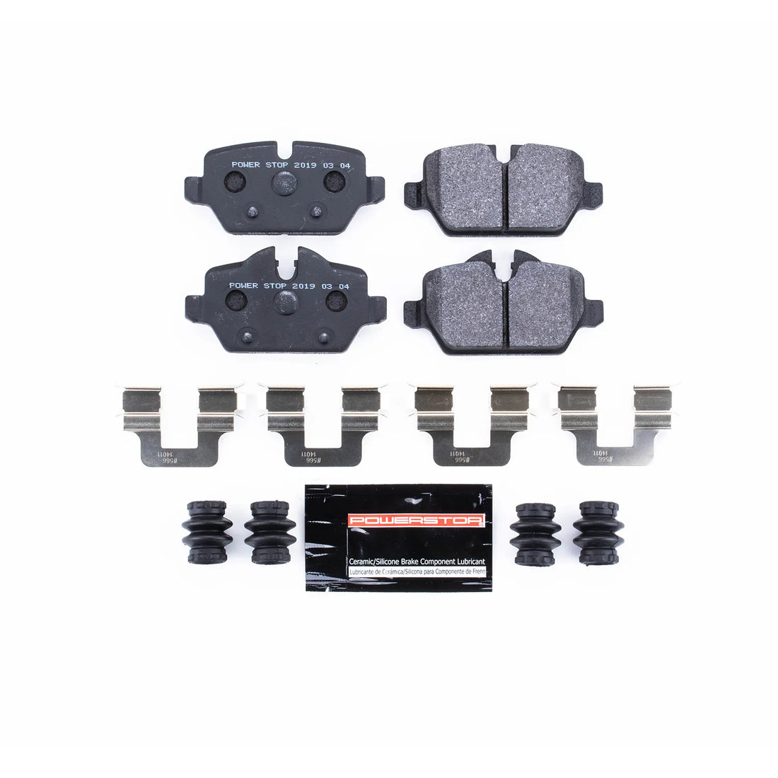 Power Stop PSA-1554 2011-2016 Mini Cooper Countryman Disc Brake Pad Set